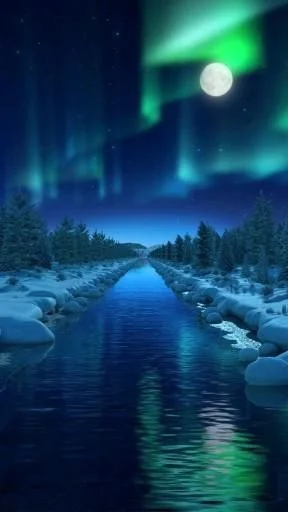 Blue aesthetic nature