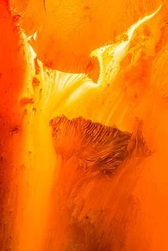 Orange Dark aesthetic wallpaper