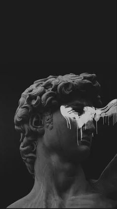 aesthetic statue wallpaper